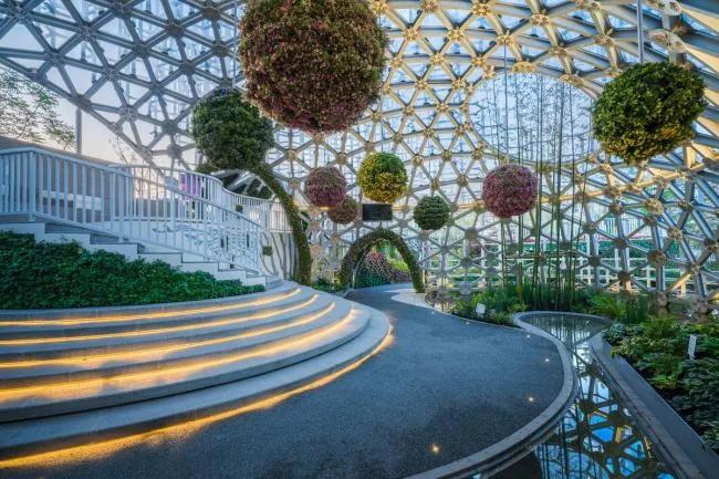 BIM Architecture | Design and Research Institute for Decoration of Shanghai Garden/Huajian Group Buildings at the 2019 Beijing International Horticultural Exposition