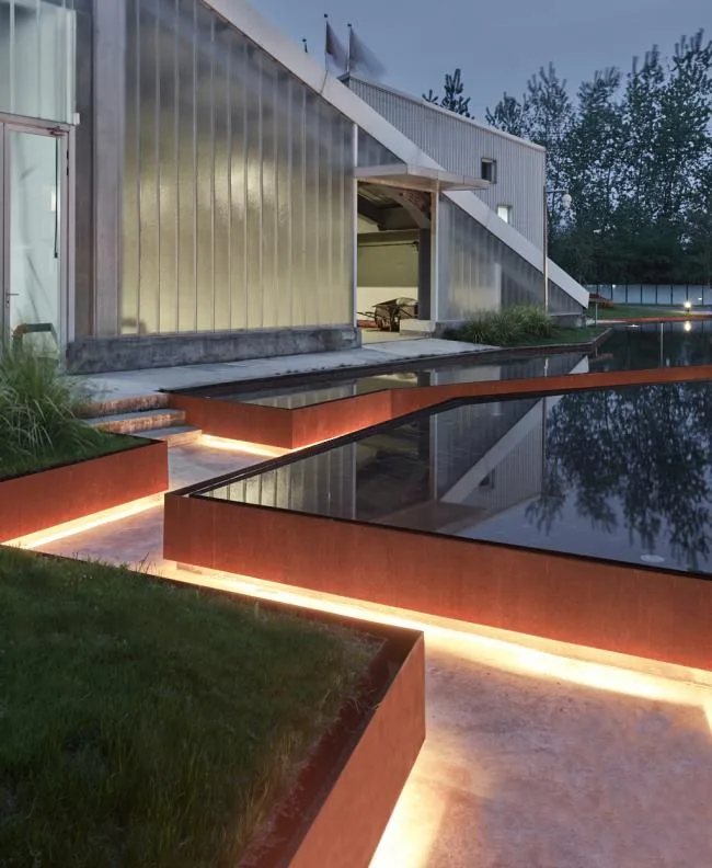 BIM Architecture | Garden 'Mountain House', Jianggan Workshop - Differentiated Practice of Contemporary Property Architecture/Gad · line+studio