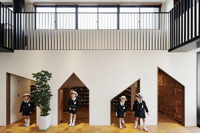 BIM Architecture | Japanese Kindergarten with Play as the Theme - KO Kindergarten/Hibino Design+Kids Design Labo