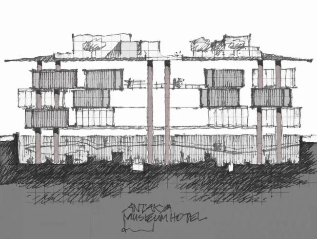 BIM Architecture | Antakya Museum Hotel, Hotel Built on Site/EAA - Emre Arolat Architecture