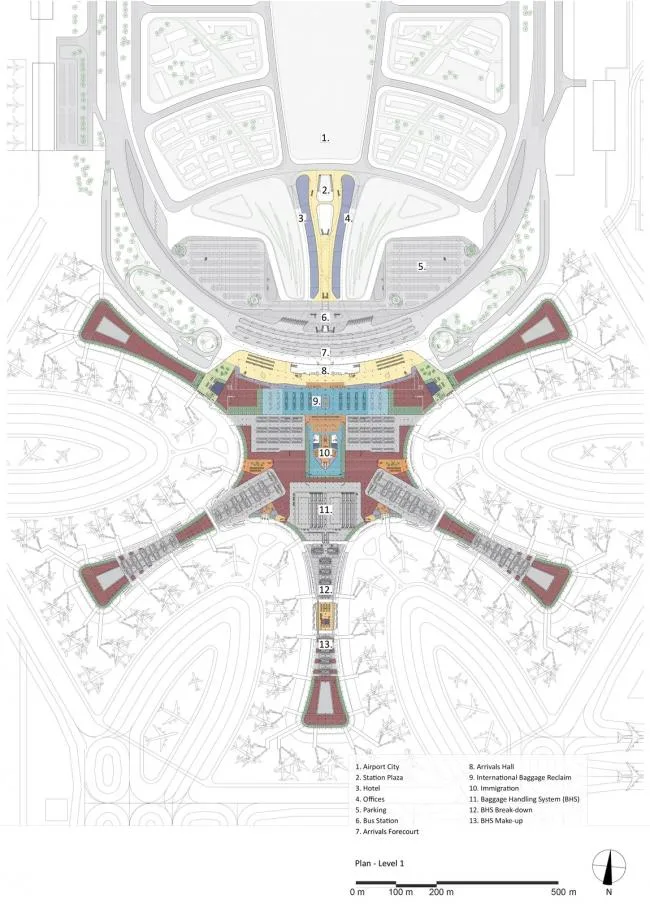 BIM Architecture | Beijing Daxing International Airport/Zaha Hadid Architects