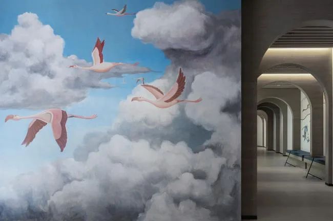 BIM Architecture | Time Traveler - Office Space Related to Fanghua/Shenzhen Qianxun Soft Decoration Art Design Co., Ltd