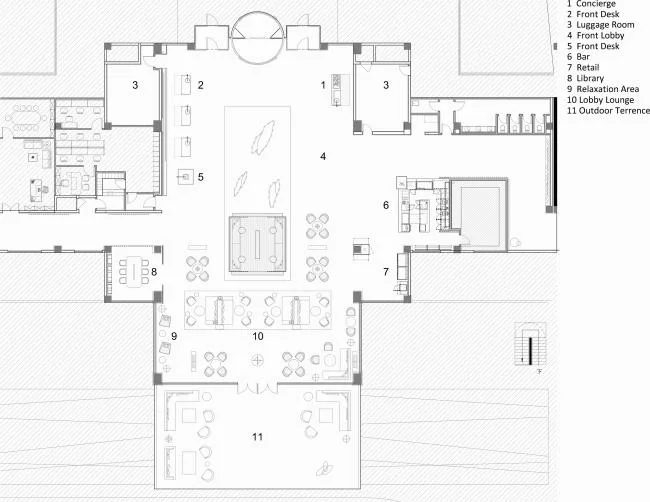 BIM Architecture | Beijing Shiyuan Hyatt Hotel/CL3 Silian Architectural Design