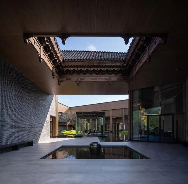 BIM Architecture | Jiuxiyue Lianhua Town - Zhengqing and Yashan Temple/Shanghai Riqing Architectural Design
