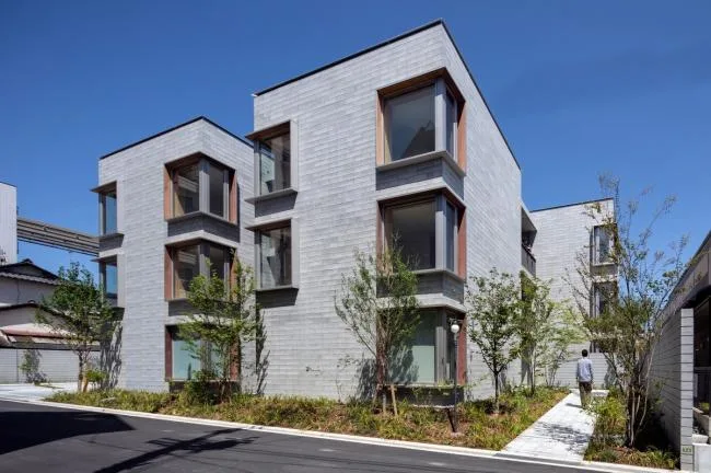 BIM Architecture | Deep Courtyard, Tranquil and Simple Home: Asahi Group Employee Dormitory KAEDE/Takenaka Corporation