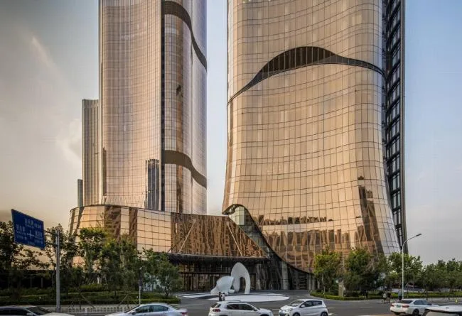 BIM Architecture | View Beijing's New Landmarks, Modern and Organic Urban Oasis/Andrew Bromberg at Aedas