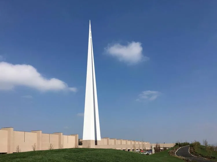 BIM Architecture | Like a white coffin, piercing the sky: Torino Outlets/Claudio Silvestrin Architects