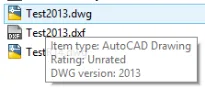 CAD plugin | DWG Columns for Explorer 【 Convenient viewing of CAD file versions 】 Download