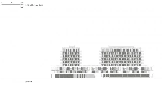 BIM Architecture | Cadis Apartments Standing in the Historic District/META Architects+POLO