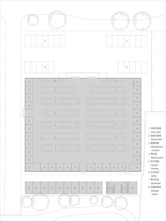 BIM Architecture | Successful Market Settlement Point/Luo Yujie Studio