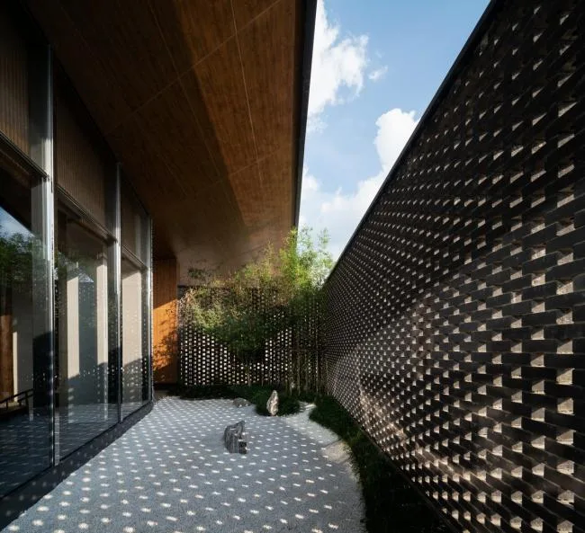 BIM Architecture | Jiuxiyue Lianhua Town - Zhengqing and Yashan Temple/Shanghai Riqing Architectural Design