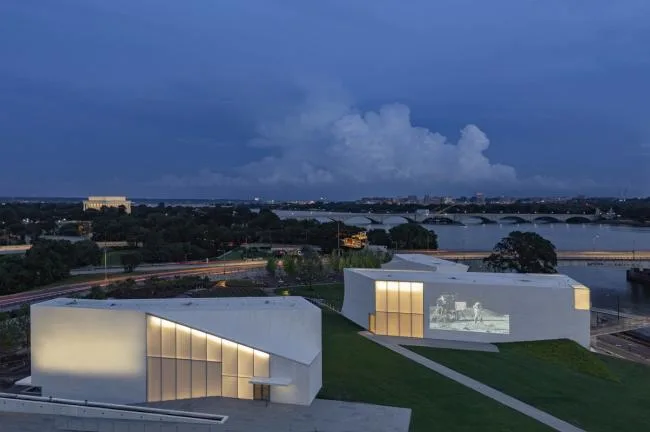 BIM Architecture | John F. Kennedy Performing Arts Center Expansion, Integrated with Landscape/Steven Hall Architects
