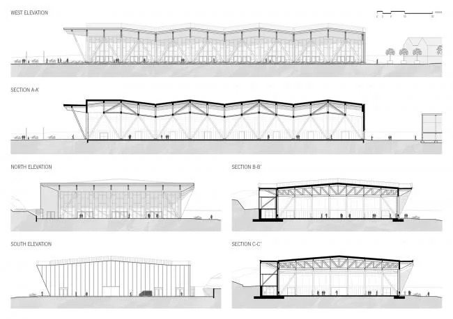 BIM Architecture | Endless twists and turns, hidden in the Alps Valley: In the middle of the Agodo Conference Exhibition/Studio Botter+Studio Bressan