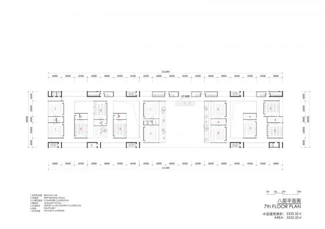 BIM Architecture | Eighth Floor Plan