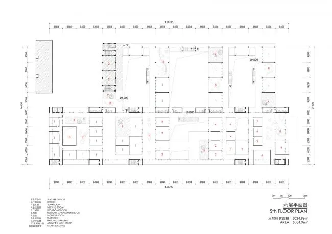 BIM Architecture | Sixth Floor Plan