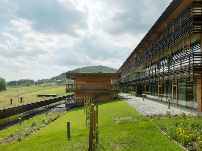 BIM Architecture | Scattered in the midst of hills and fields for recuperation/Dietger Wissounig Architekten