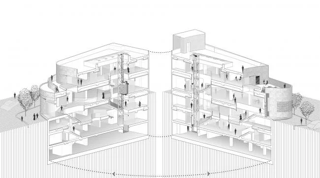 BIM Architecture | Preserving the Last Solemn of Civilization in Social Conflict: Cheshm-o-Cheragh Market/ABAR Office