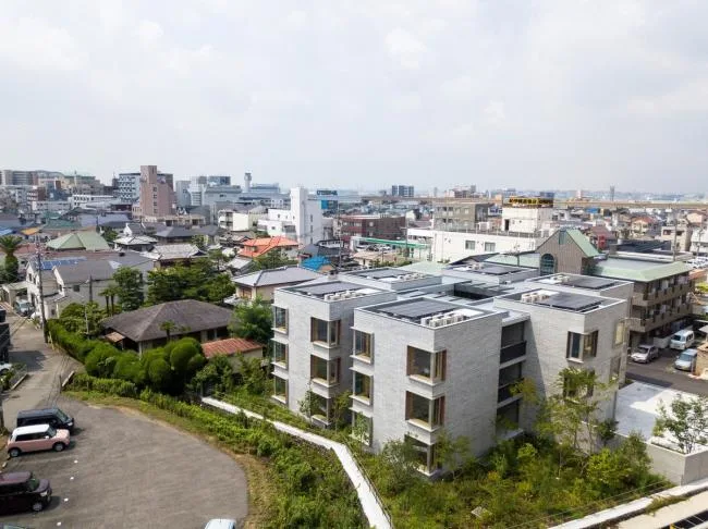 BIM Architecture | Deep Courtyard, Tranquil and Simple Home: Asahi Group Employee Dormitory KAEDE/Takenaka Corporation