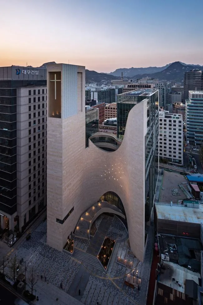 BIM Architecture | Saemaonan Arc shaped Church, Love God and Neighbors/Seoinn Design Group+Lee Eun Search Engine Optimization