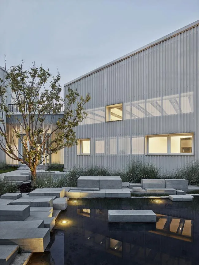 BIM Architecture | Garden 'Mountain House', Jianggan Workshop - Differentiated Practice of Contemporary Property Architecture/Gad · line+studio
