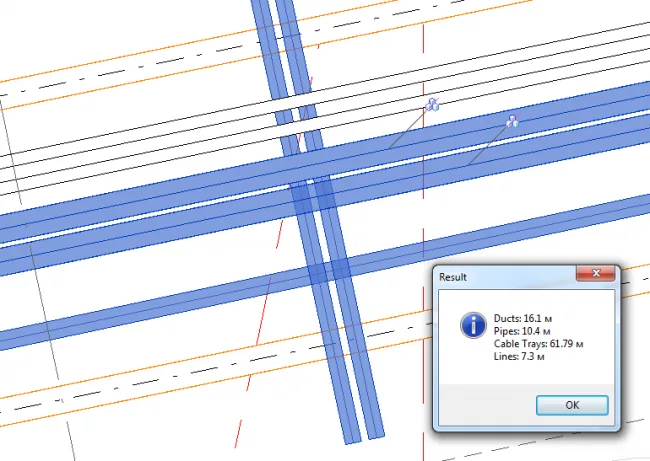 BIM Plugin | MEP Length Pipeline Length Statistics Plugin Free Download