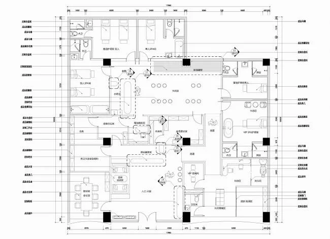 BIM architecture | Like crossing deep waters: Beauty salons/flat design on national borders