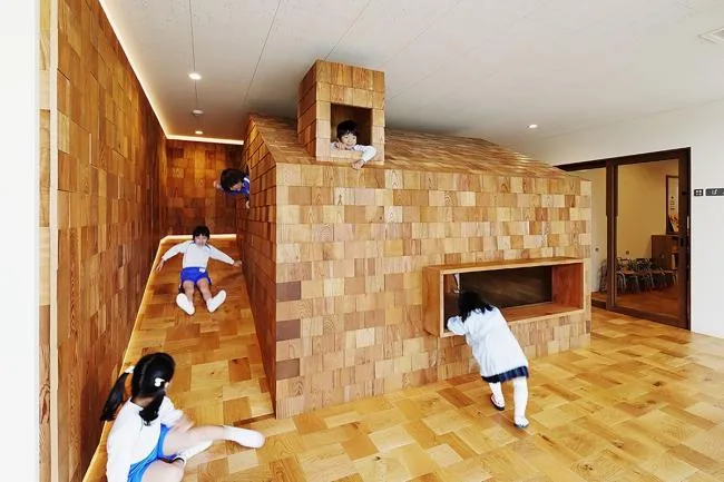 BIM Architecture | Japanese Kindergarten with Play as the Theme - KO Kindergarten/Hibino Design+Kids Design Labo