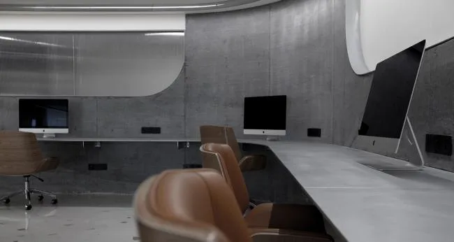 BIM Architecture | Office of a Bedside Space Design Firm, Quiet and Open Exchange Space/Bedside Space Design