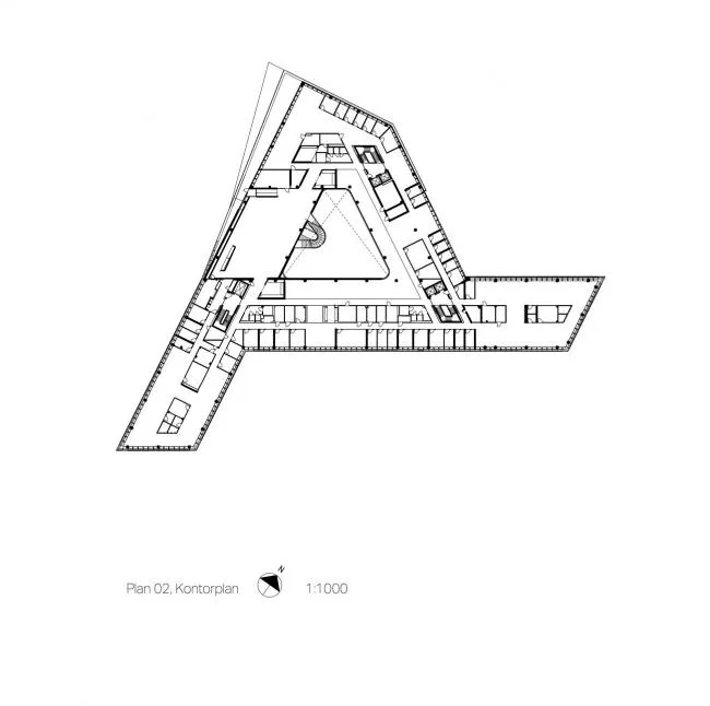 BIM Architecture | Uppsala Night School Administration Building/3XN