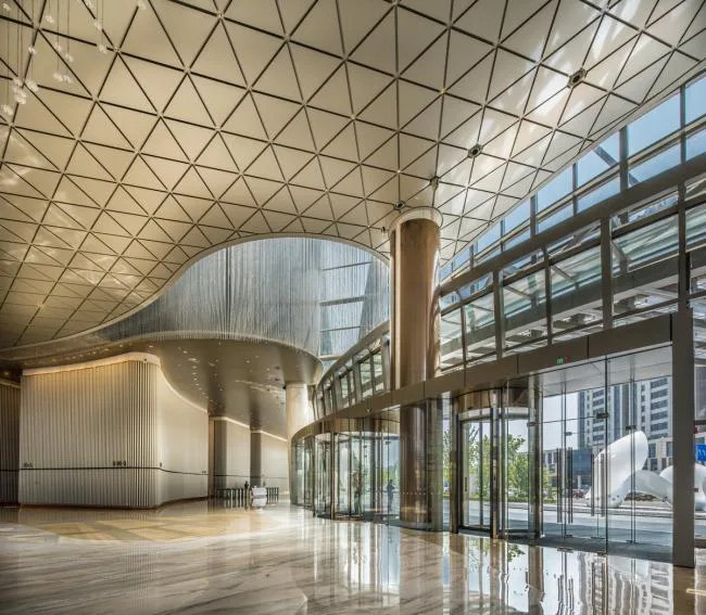 BIM Architecture | View Beijing's New Landmarks, Modern and Organic Urban Oasis/Andrew Bromberg at Aedas