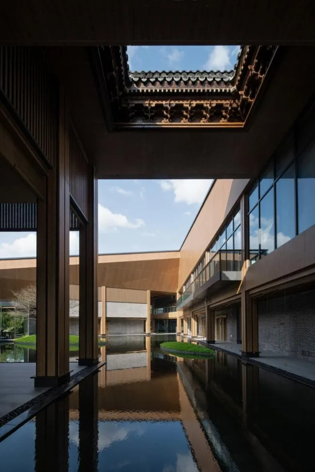 BIM Architecture | Jiuxiyue Lianhua Town - Zhengqing and Yashan Temple/Shanghai Riqing Architectural Design