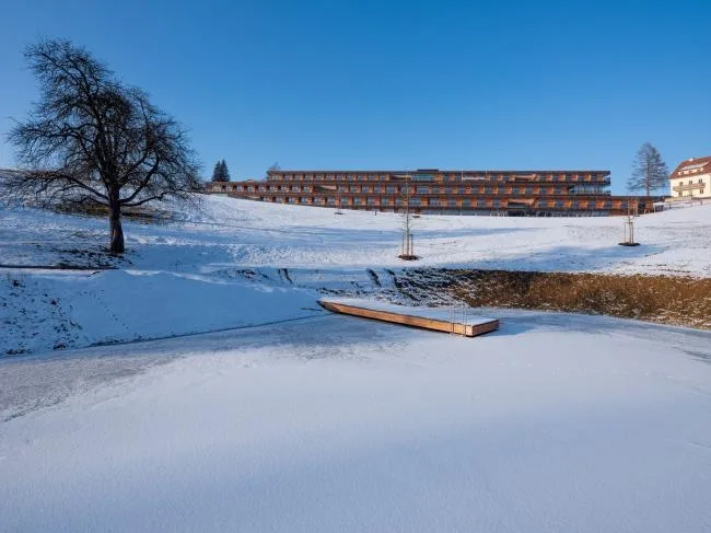BIM Architecture | Scattered in the midst of hills and fields for recuperation/Dietger Wissounig Architekten