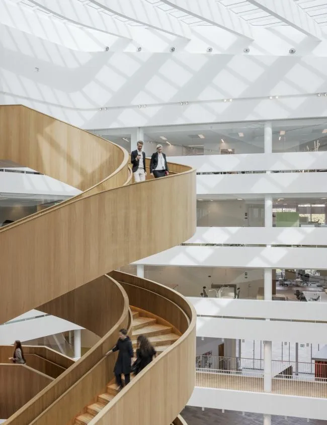 BIM Architecture | Uppsala Night School Administration Building/3XN