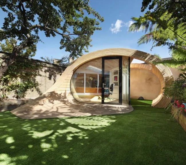 BIM Architecture | Beyond Nature, Flowing into the Courtyard: Shed+Office/Platform 5 Architects