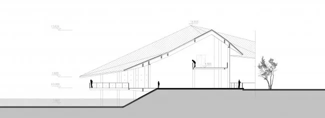 BIM Architecture | Sichuan Meishan Dongpo Academy/XAA Zhantao Studio