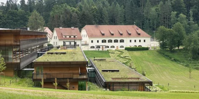 BIM Architecture | Scattered in the midst of hills and fields for recuperation/Dietger Wissounig Architekten
