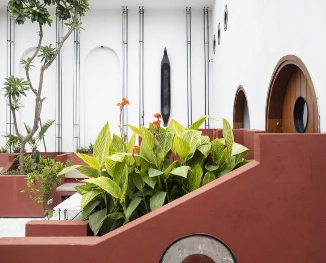 BIM Architecture | A Coffee Shop Searching for Village Memories, Protal 92, India