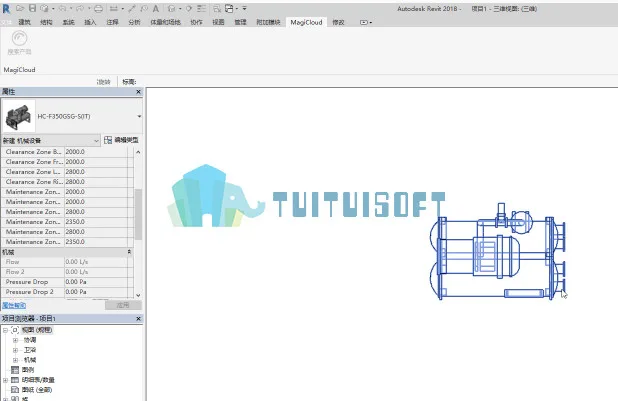 BIM plugin | BIM electromechanical real product family library MagiCloud Revit plugin download