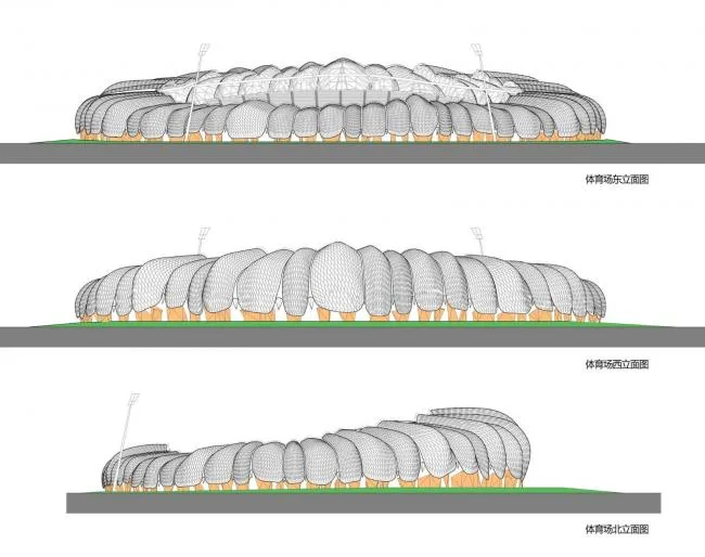 BIM Architecture | Datong Sports Center/Populus+CCDI