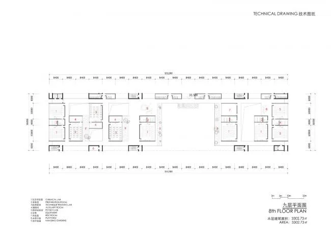 BIM Architecture | Ninth Floor Plan