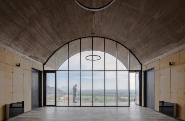 BIM Architecture | A Mountain Flower Blooming in a Vineyard: OFMA Office Building, Chile/MAPAA