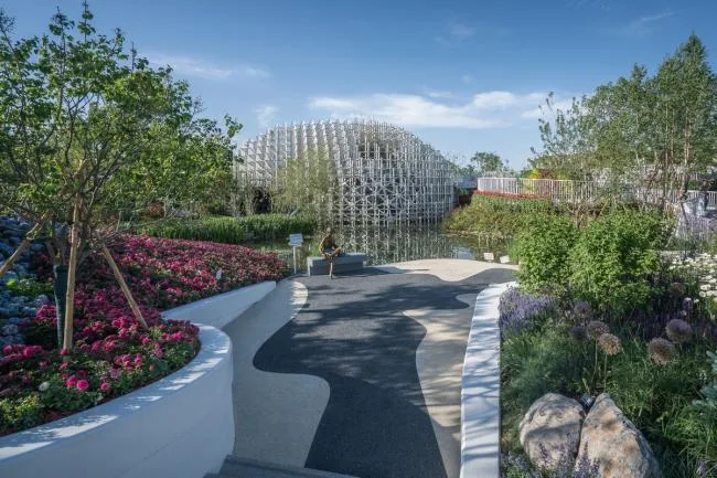 BIM Architecture | Design and Research Institute for Decoration of Shanghai Garden/Huajian Group Buildings at the 2019 Beijing International Horticultural Exposition