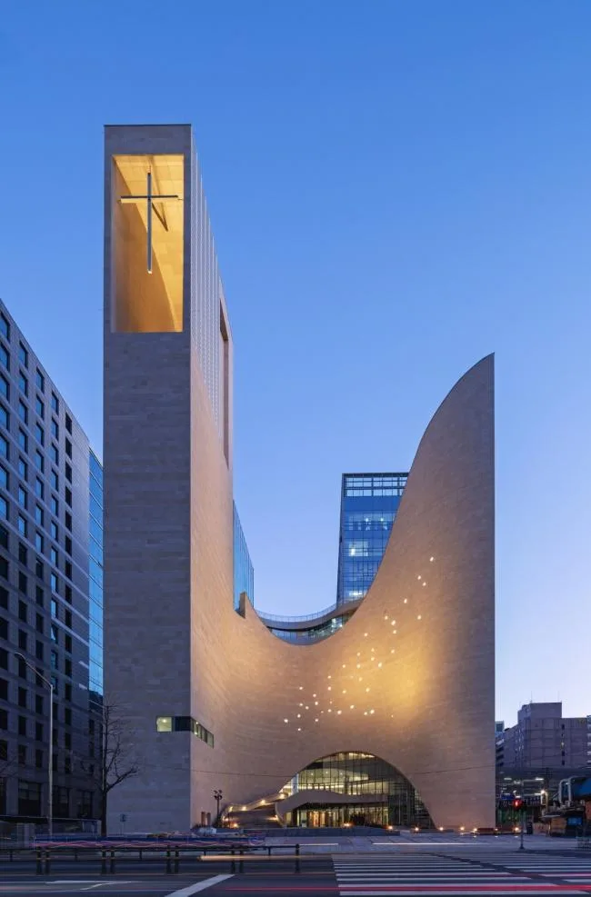 BIM Architecture | Saemaonan Arc shaped Church, Love God and Neighbors/Seoinn Design Group+Lee Eun Search Engine Optimization