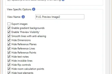 BIM Plugin: Download the Preview_Smage_Generator for Clear Preview Images-BIM WORLD