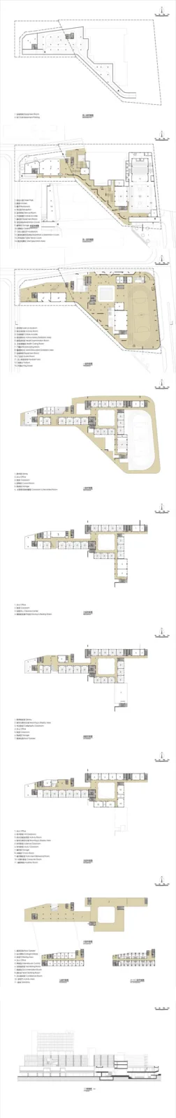 BIM Architecture | Technical Drawings of Dongchang Primary School
