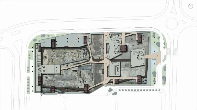 BIM Architecture | Antakya Museum Hotel, Hotel Built on Site/EAA - Emre Arolat Architecture