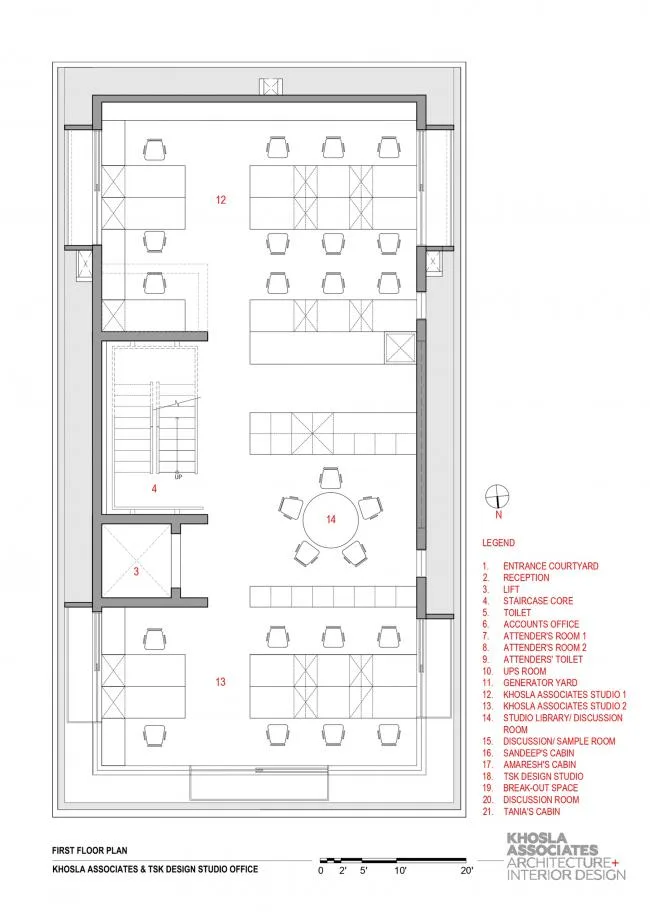 BIM Architecture | Design Studio Full of Clear and Artistic Fragrance/Khosra Architecture Studio