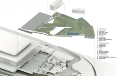 BIM-Driven Design: John F. Kennedy Performing Arts Center Expansion by Steven Hall Architects Integrating Architecture and Landscape-BIM WORLD