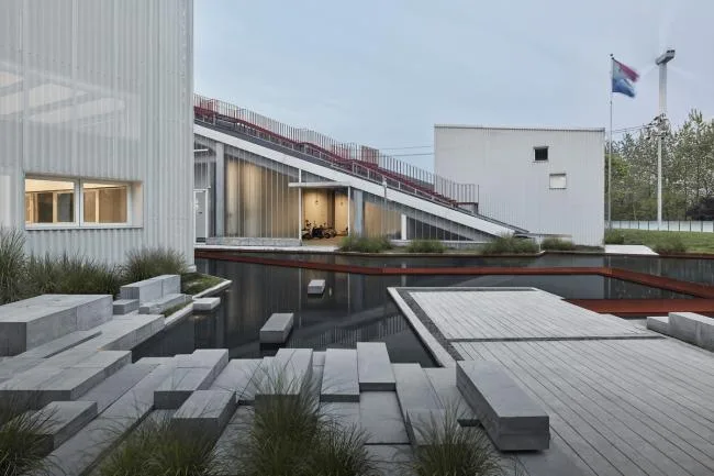 BIM Architecture | Garden 'Mountain House', Jianggan Workshop - Differentiated Practice of Contemporary Property Architecture/Gad · line+studio