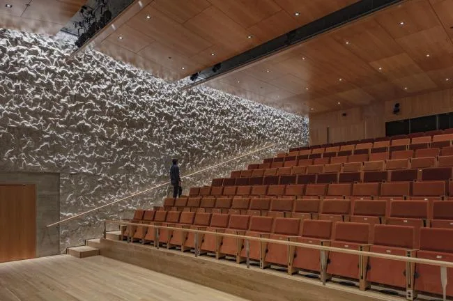 BIM Architecture | John F. Kennedy Performing Arts Center Expansion, Integrated with Landscape/Steven Hall Architects